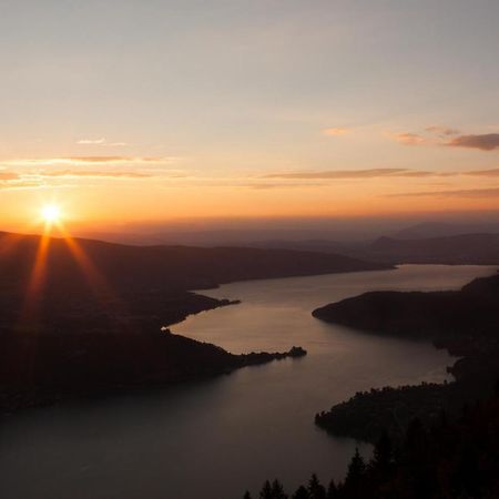 Penthouse Vue Incroyable Lac Et Montagnes Annecy Exterior foto